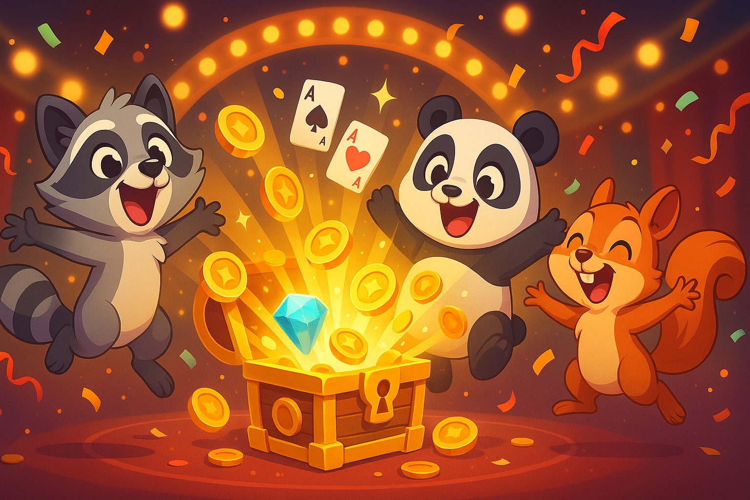 Permainan Bingo online RTS66 dengan tampilan kartu bingo dan bola angka yang seru